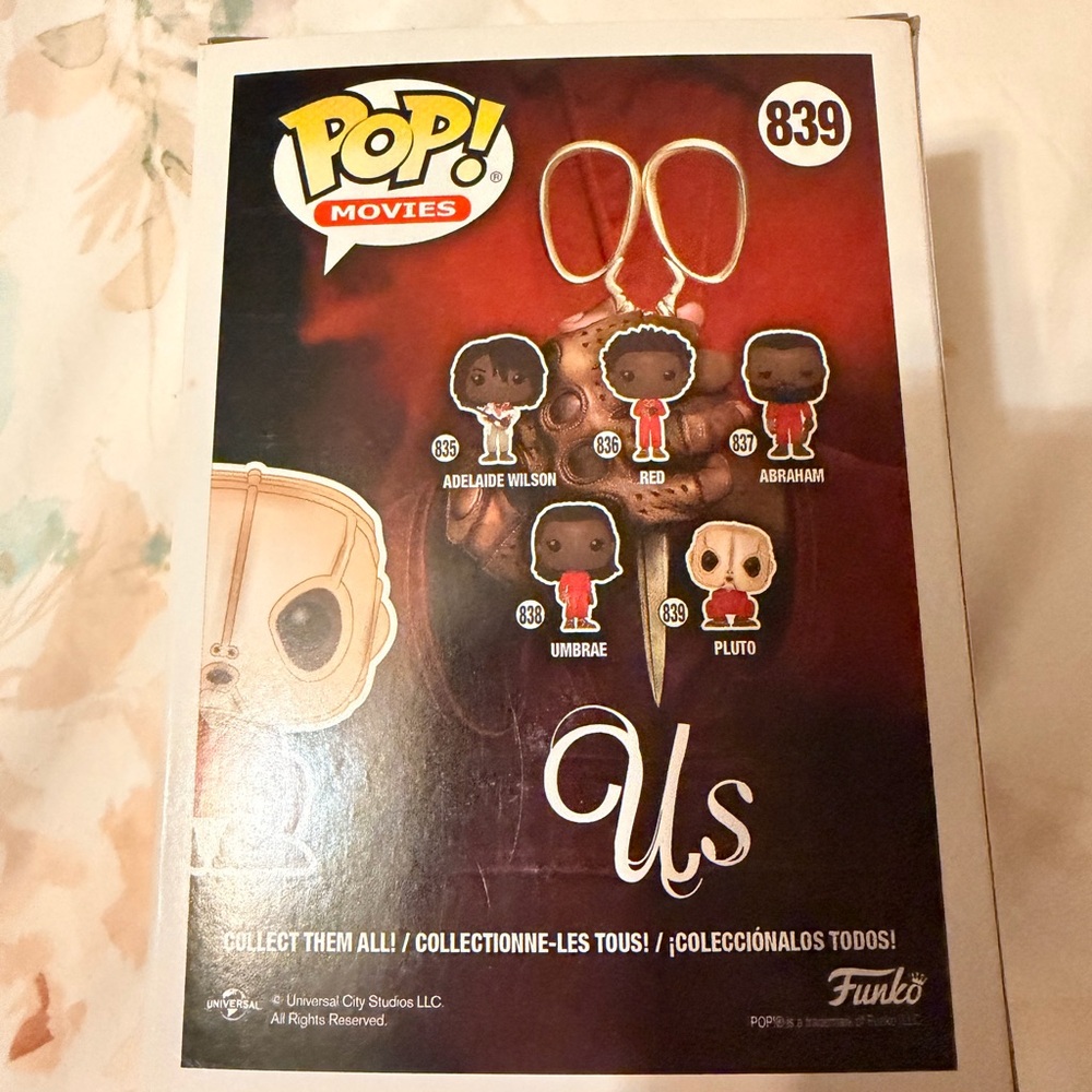Funko Pop! Movies Us Pluto Figure with Red Outfit - Picture 3 of 3